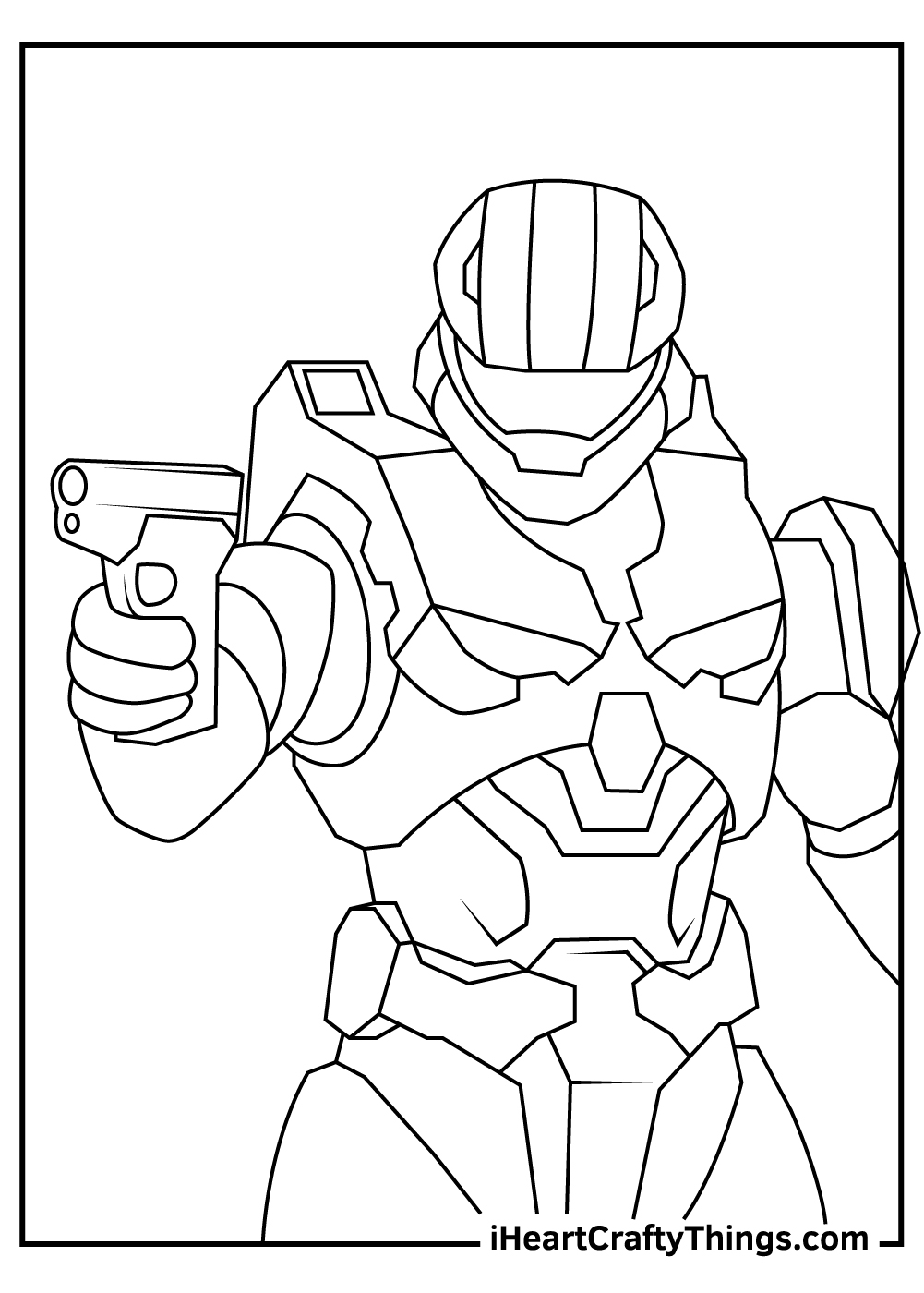 Halo Coloring Pages 100 Free Printables 