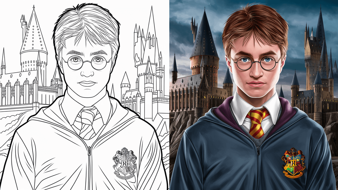 Harry Potter Coloring Pages 75 Free Printable PDF 