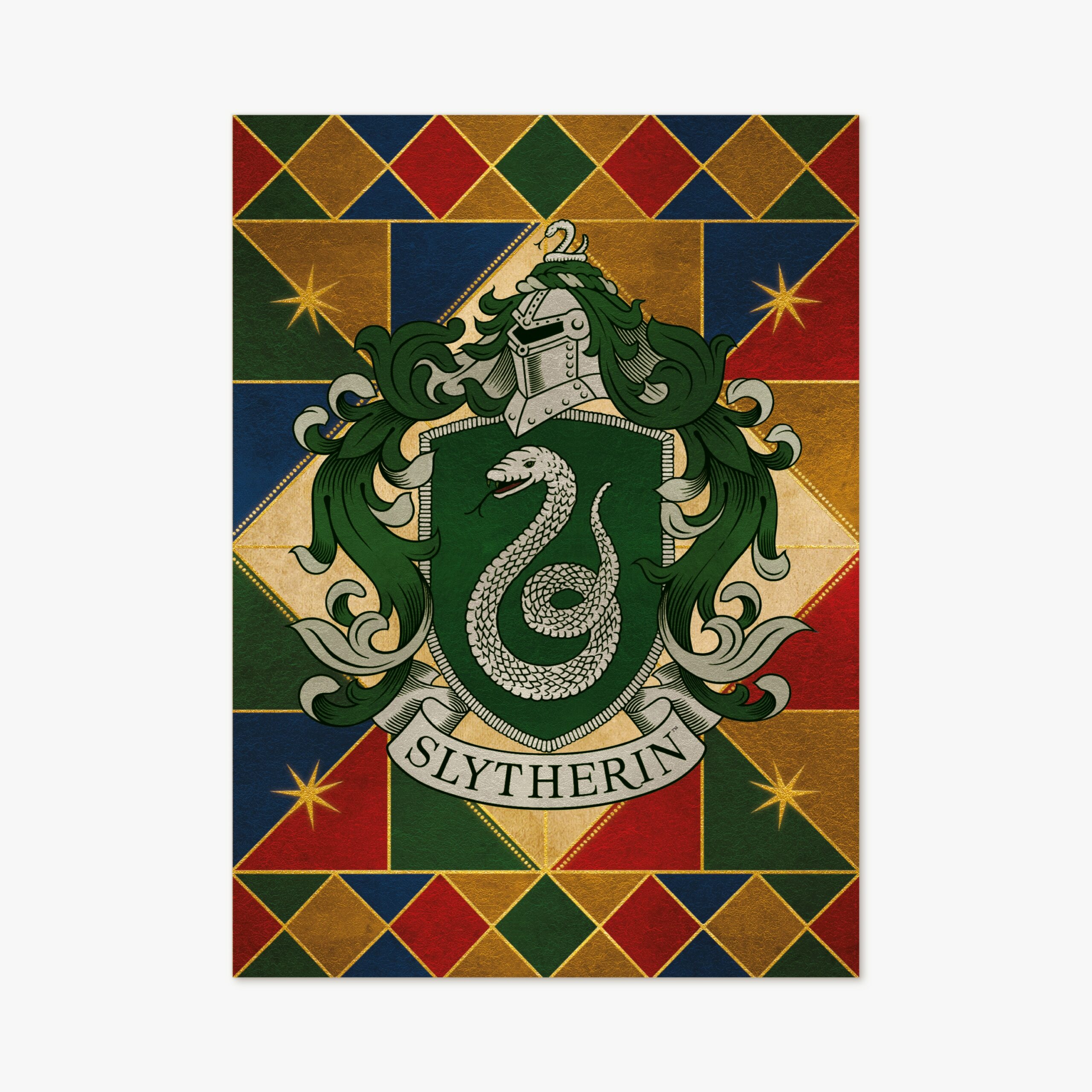 Hogwarts Slytherin House Crest MinaLima