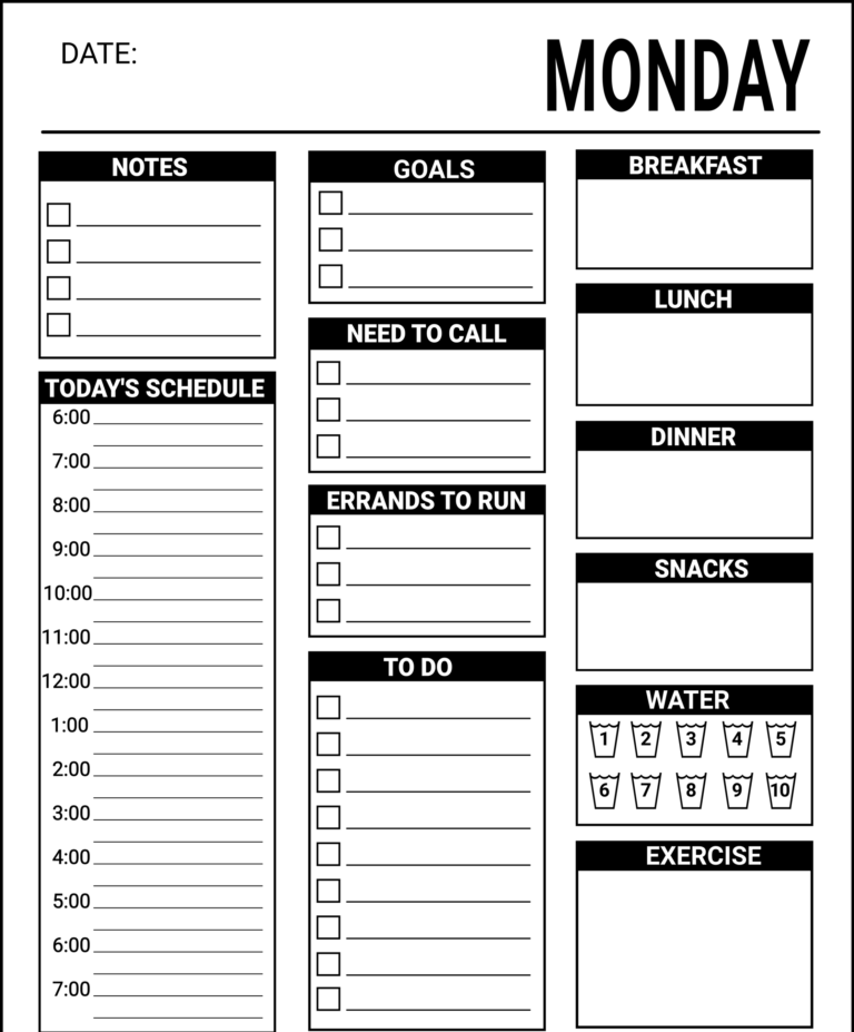 How To Get More Done With Time Management Worksheets
