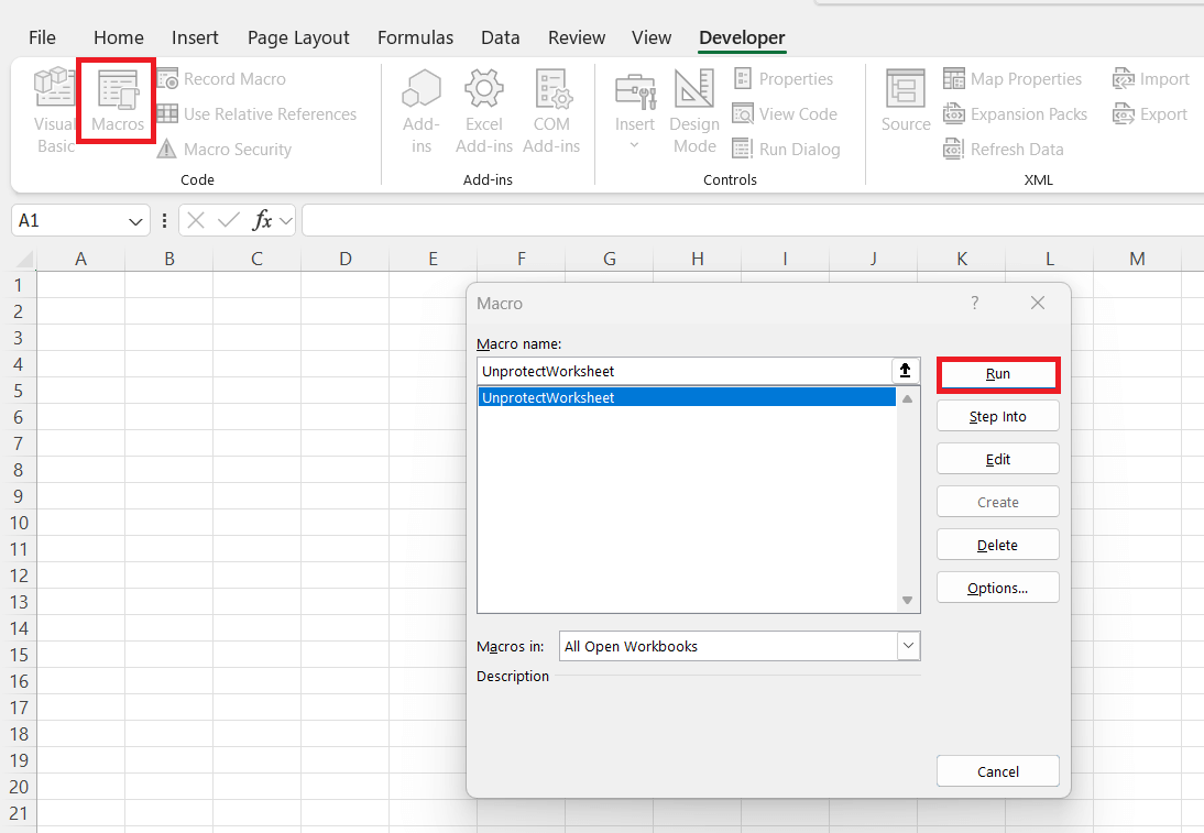 How To Unprotect An Excel Spreadsheet Fast MyExcelOnline