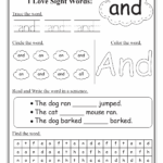 I Love Sight Words And Made By Teachers