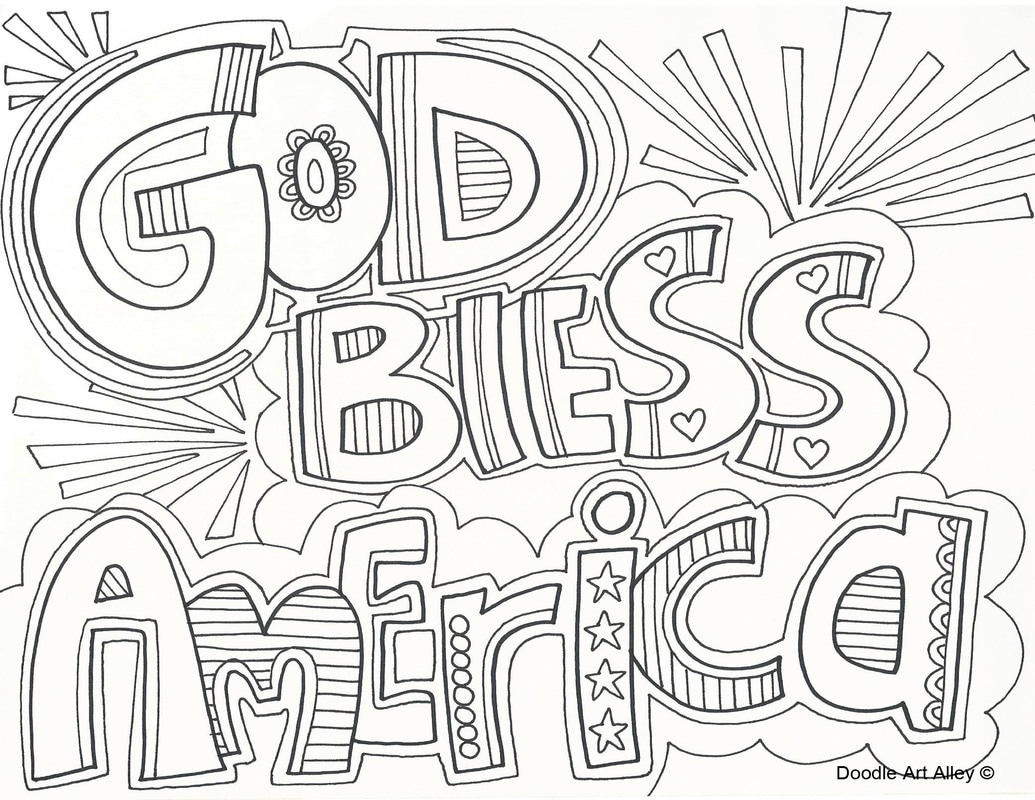 Independence Day Coloring Pages DOODLE ART ALLEY Independence Day Coloring Pages DOODLE ART ALLEY