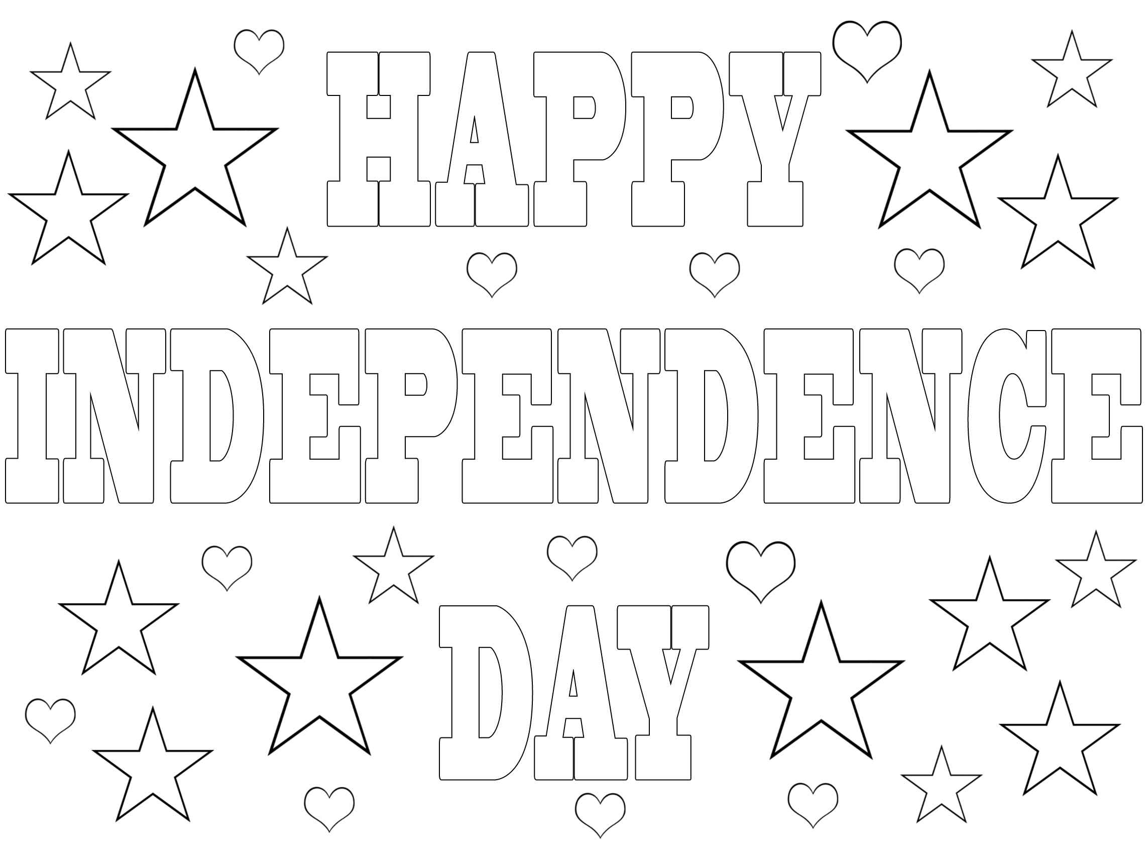 independence day coloring pages printable independence day coloring pages printable