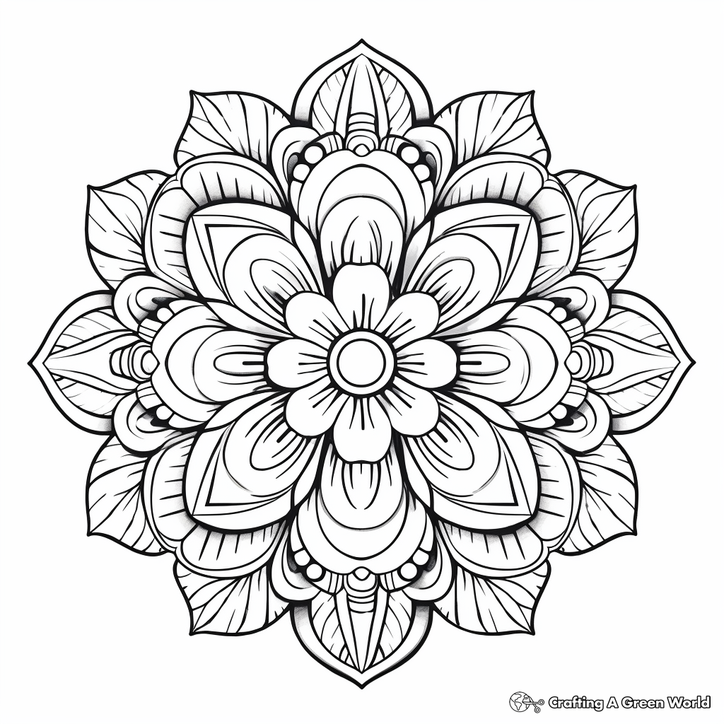 Intricate Coloring Pages Free Printable 