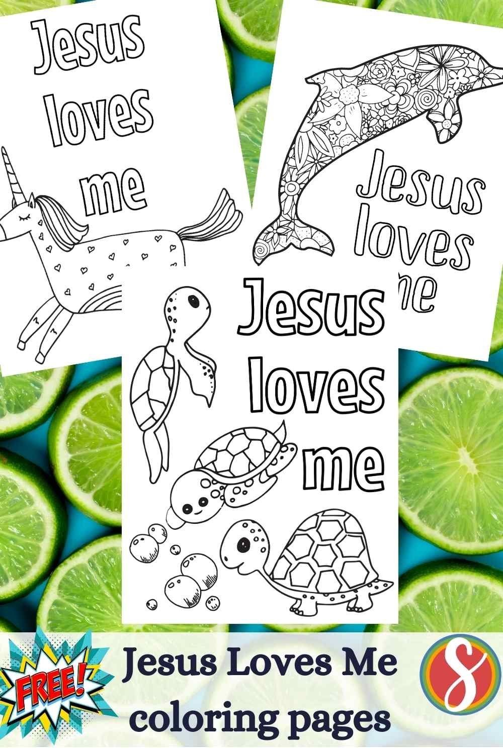 Jesus Loves Me Coloring Pages Stevie Doodles