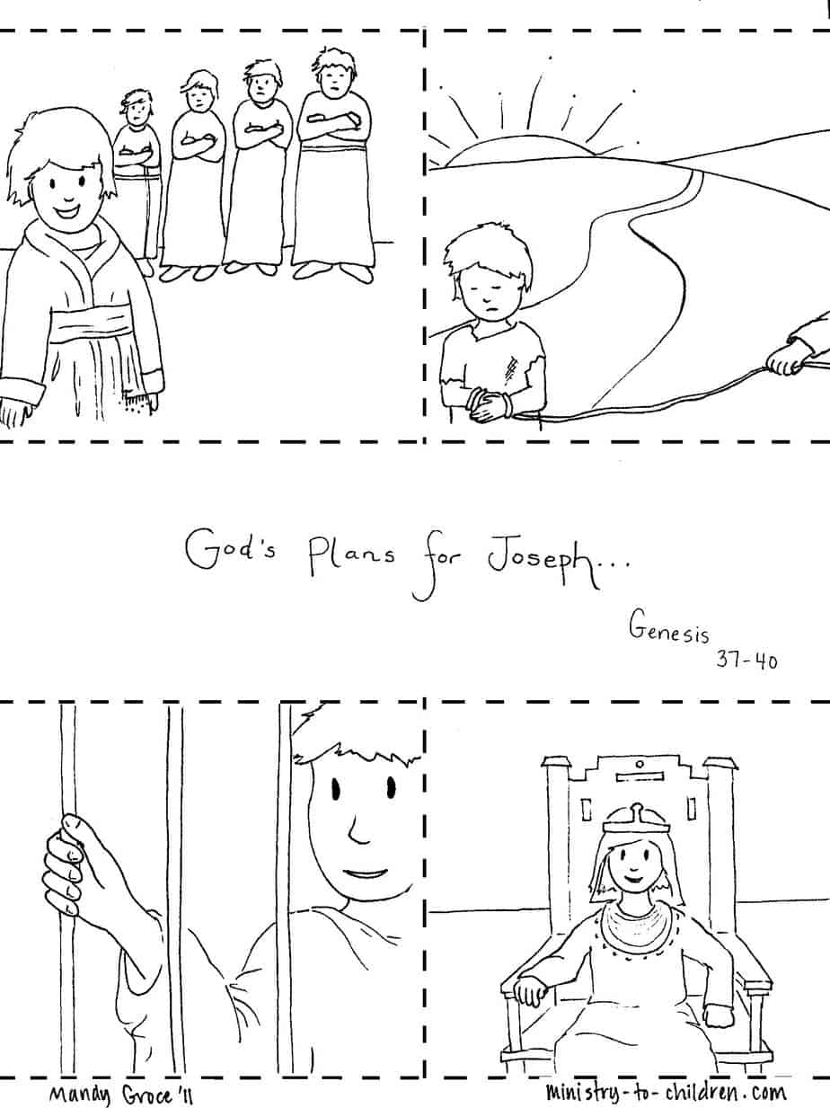 Joseph Coloring Pages Joseph Coloring Pages