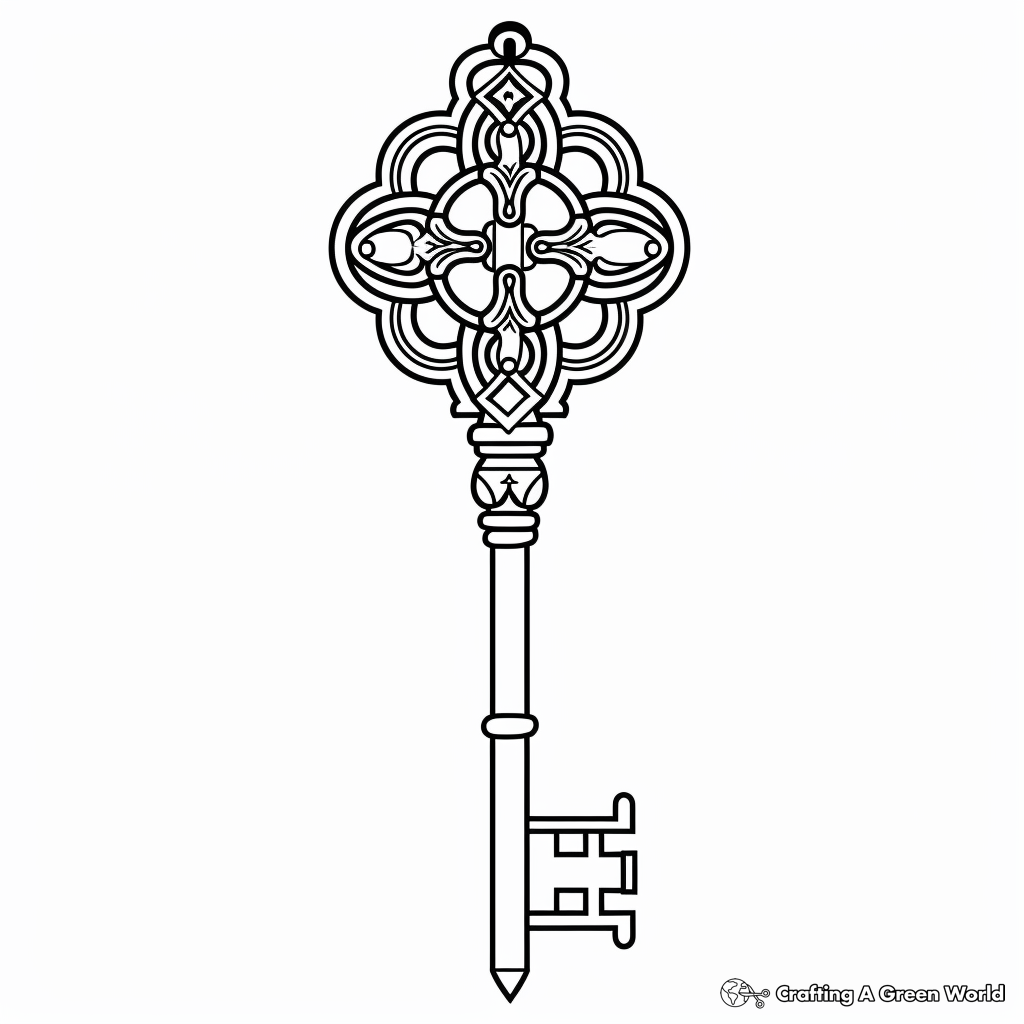 Key Coloring Pages Free Printable Key Coloring Pages Free Printable