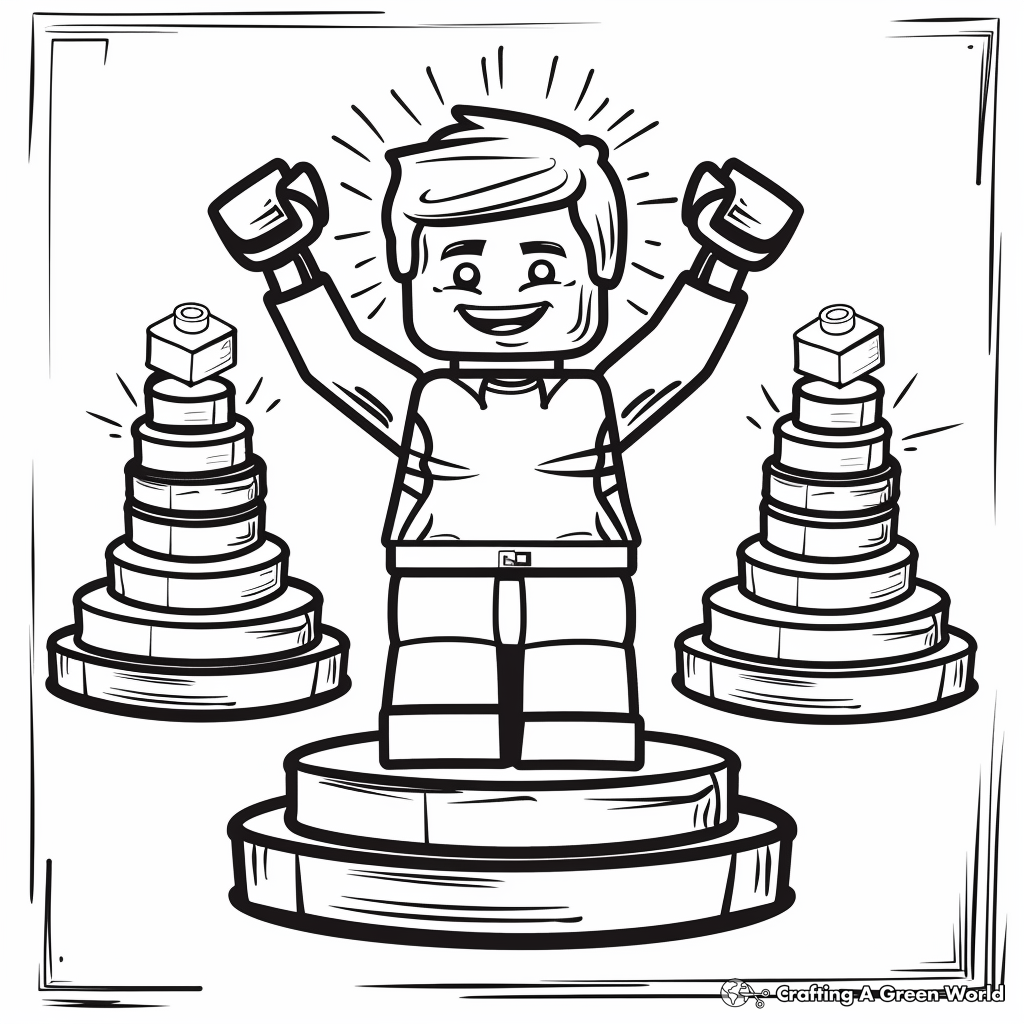 Lego Coloring Pages Free Printable 