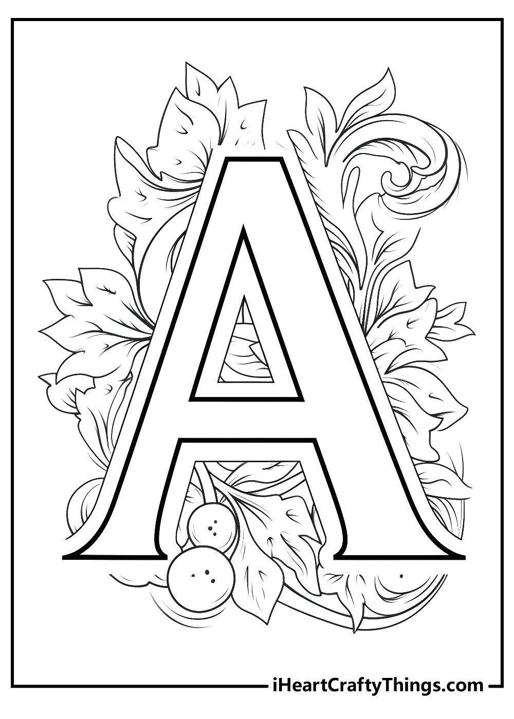 free printable alphabet coloring pages for adults
