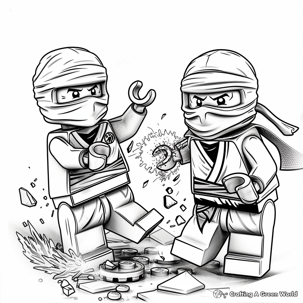 ninjago printable coloring pages