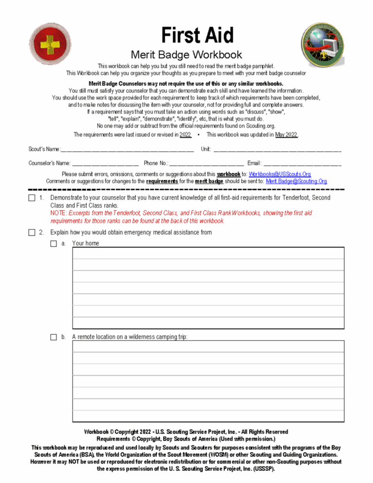 Microsoft Word Camping docx Odd Camping Merit Badge Workbook This Workbook Can Help You But You Studocu