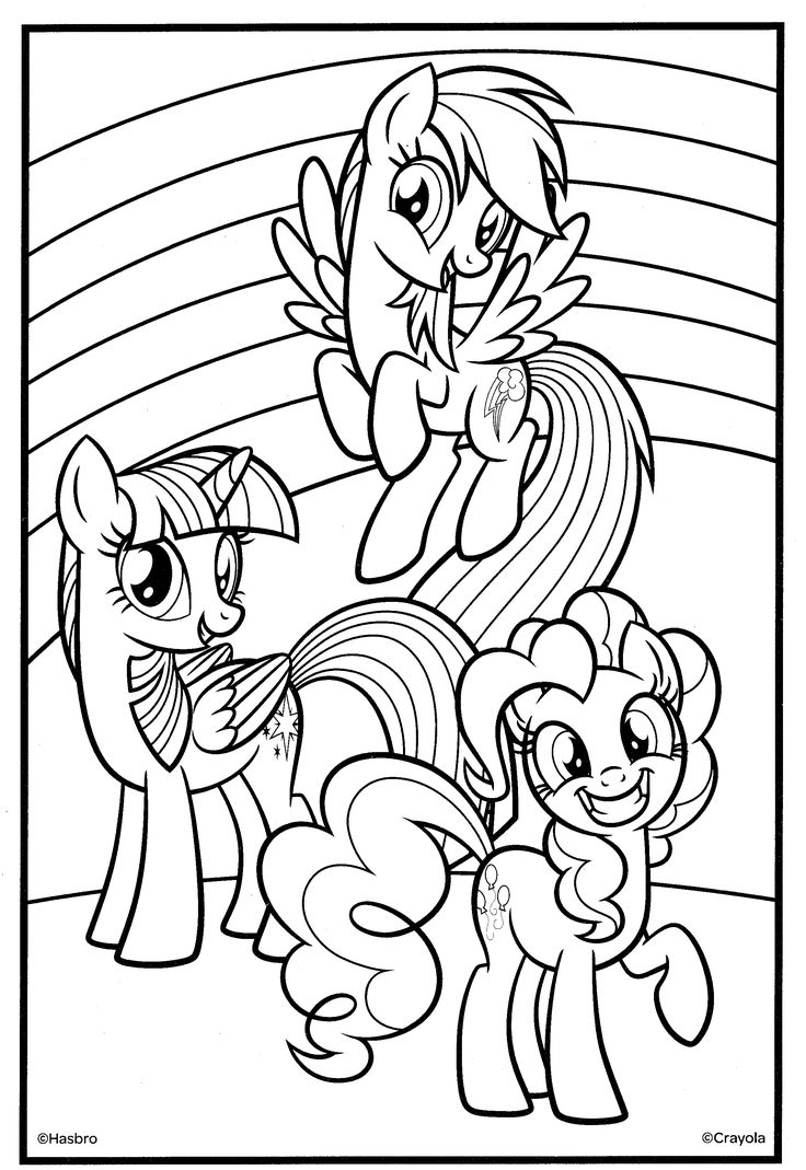 Mlp Coloring Page Crayola