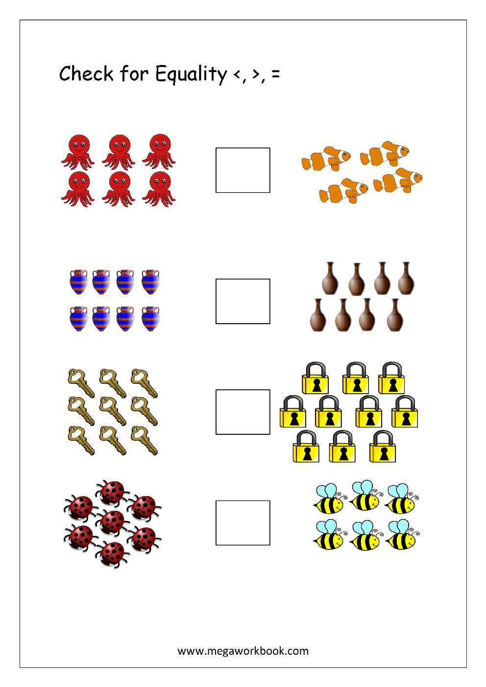 greater than less than worksheets greater than less than worksheets