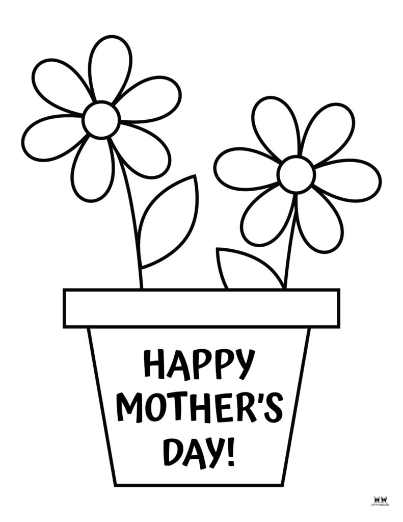 Mothers Day Coloring Pages 50 FREE Printables Printabulls Worksheets Library