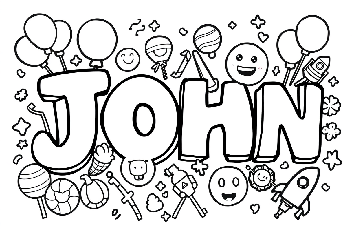 Name Coloring Page Generator ColoringMaker