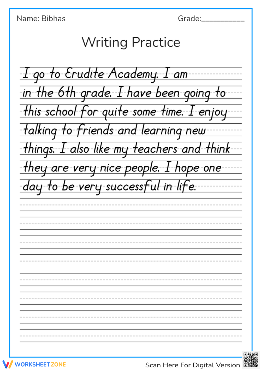 handwriting practice worksheets handwriting practice worksheets