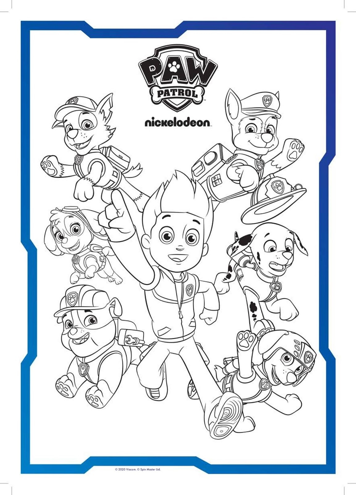 NickALive PAW Patrol Coloring In Sheets Nick Jr Color