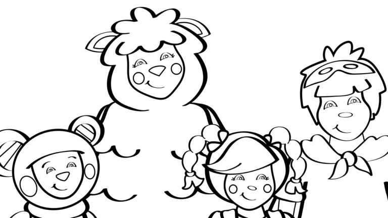 Nursery Rhyme Coloring Pages Mother Goose Club