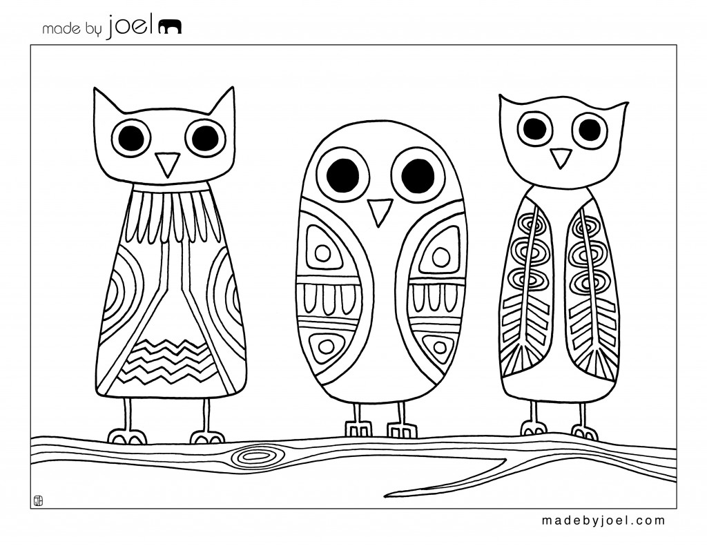 owl coloring pages printable owl coloring pages printable