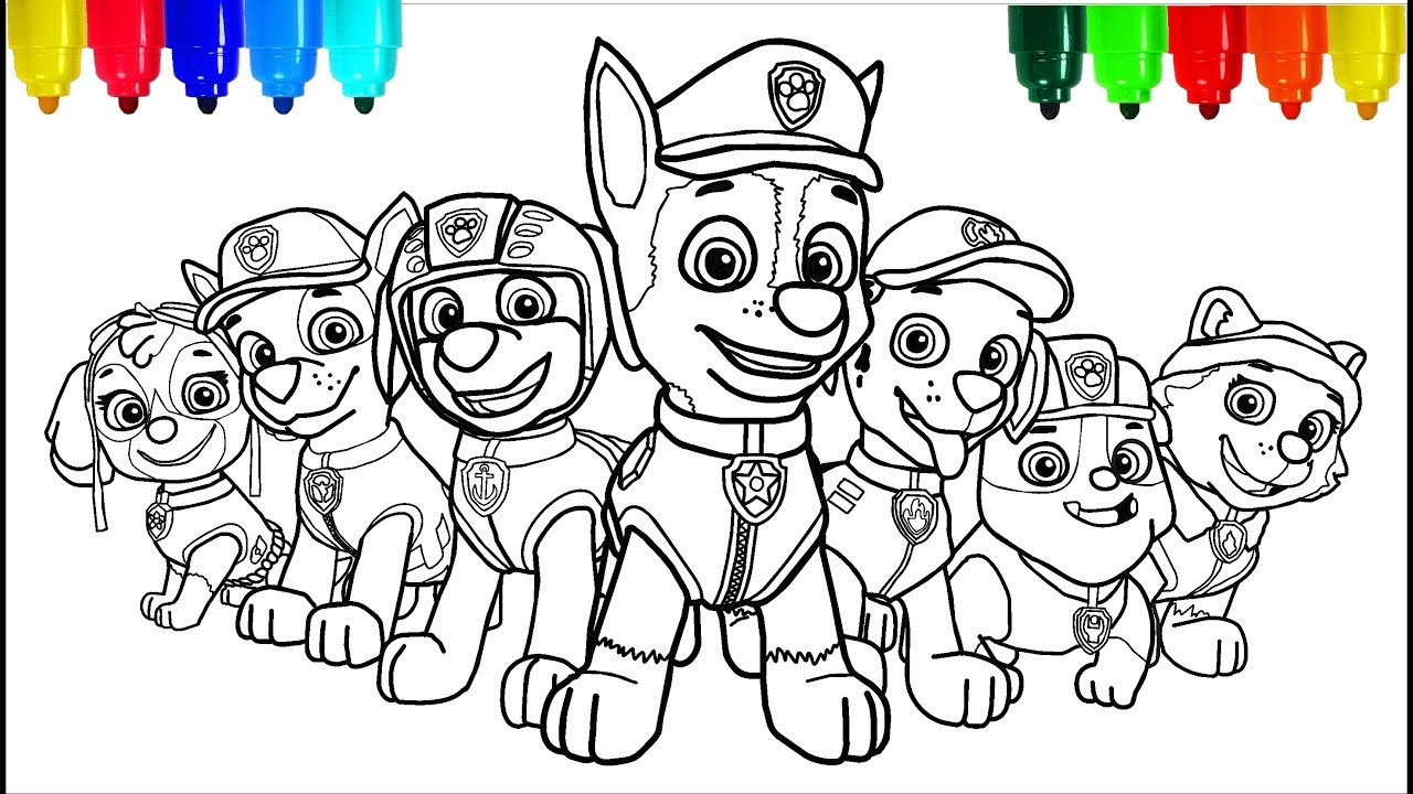 paw patrol coloring printables paw patrol coloring printables