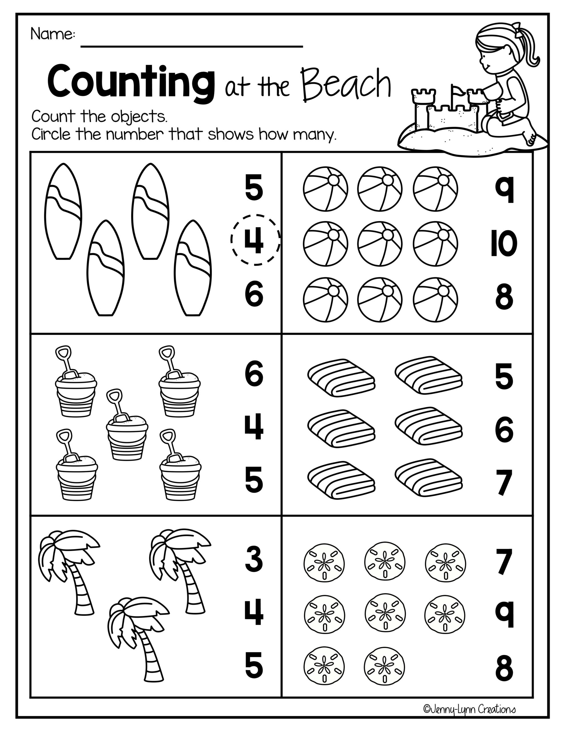 pre-k worksheets