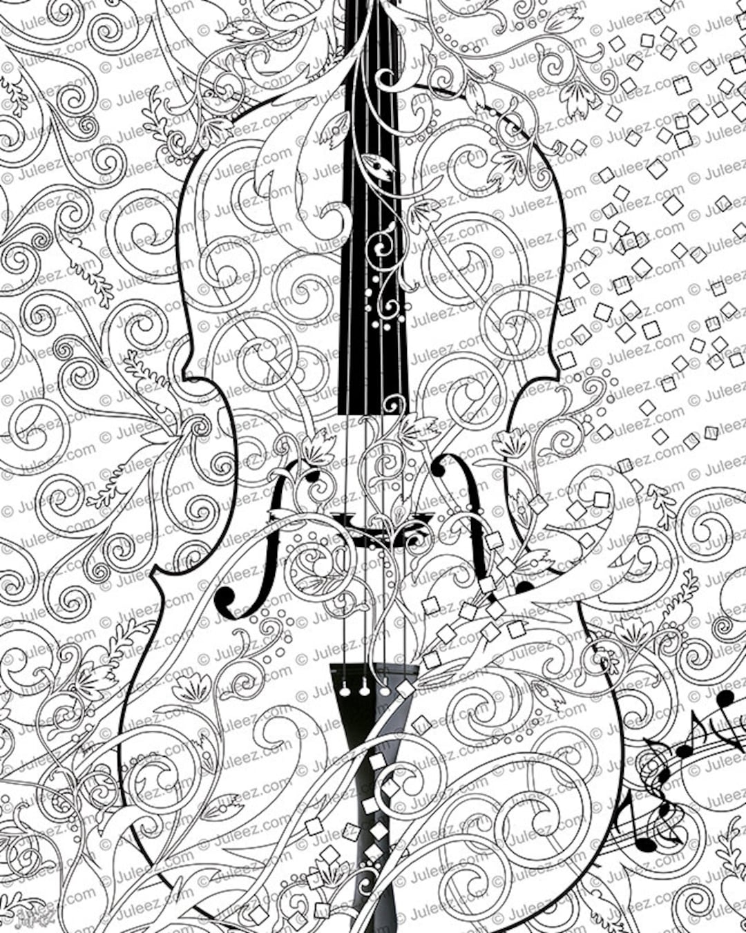 Printable Coloring Poster Adult Coloring Page FREE Violin Art Coloring Poster Line Art Instant Download By Juleez Etsy Printable Coloring Poster Adult Coloring Page FREE Violin Art Coloring Poster Line Art Instant Download By Juleez Etsy