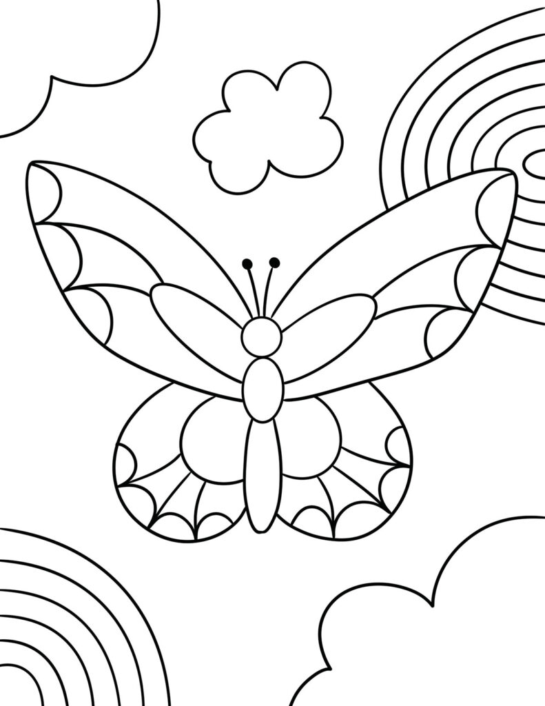 Printable Coloring Sheets For Preschoolers Clearance