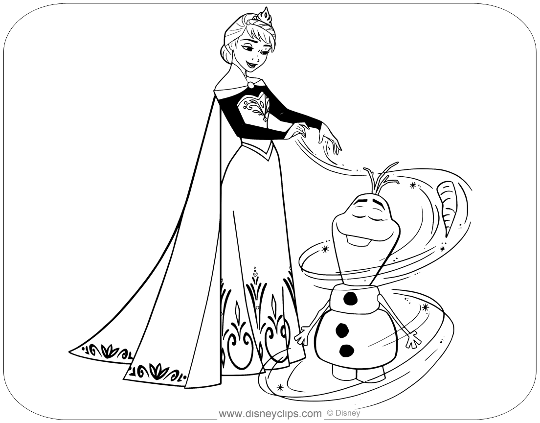 Printable Frozen Coloring Pages Disneyclips Printable Frozen Coloring Pages Disneyclips