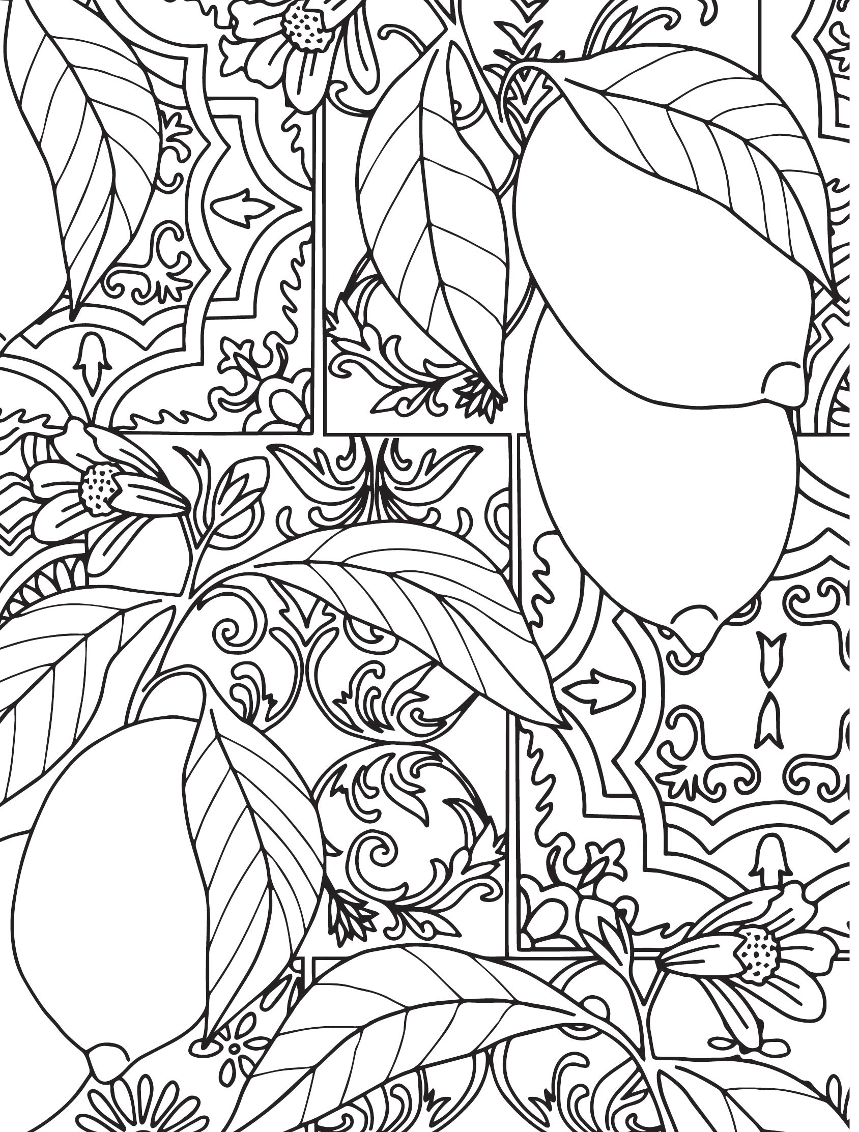 stress relief coloring pages printable