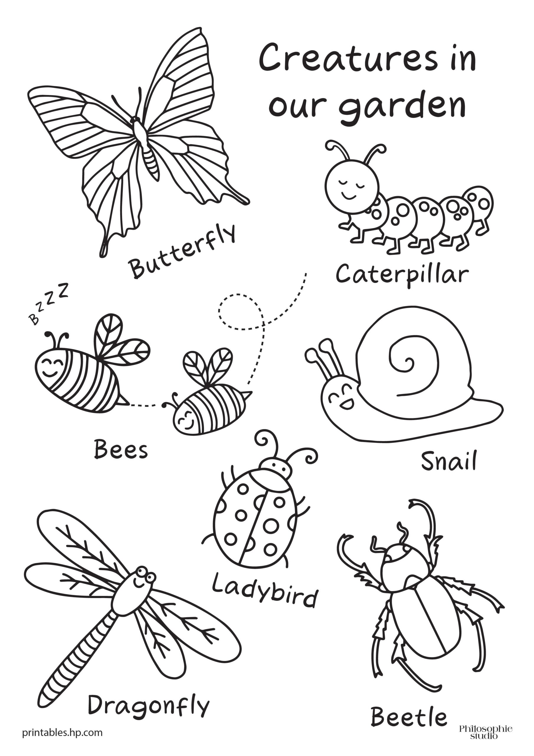 Printables Free Coloring Pages Learning Worksheets HP Official Site