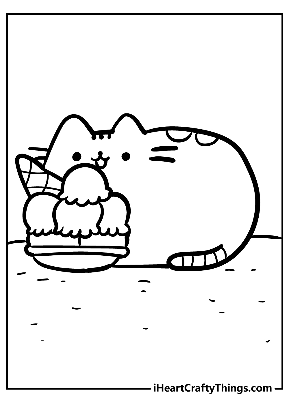 Pusheen Coloring Pages 100 Free Printables 