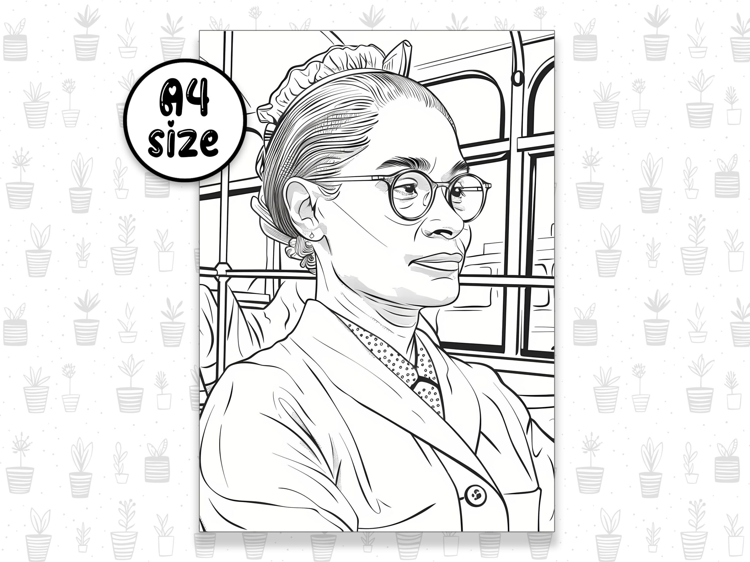 rosa parks coloring printables