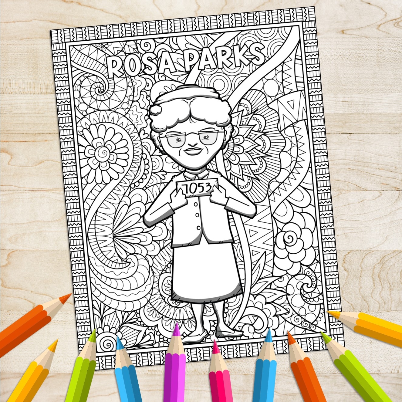 Rosa Parks Day Activities 2nd Grade Word Search Coloring Page Worksheets Made By Teachers