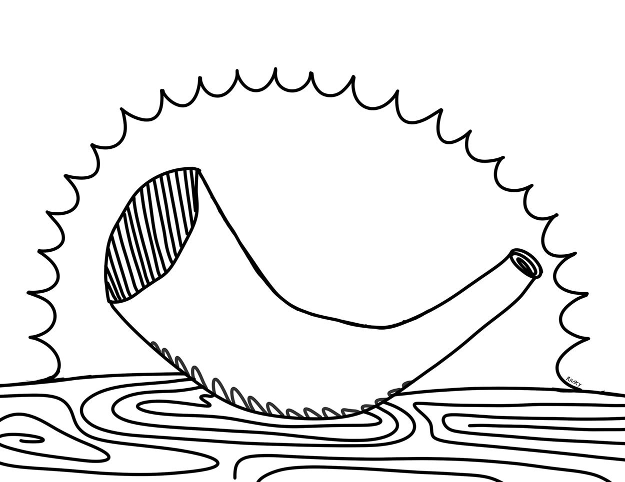 Rosh Hashanah Coloring Pages Children s Crafts And Coloring Pages Jewish Kids