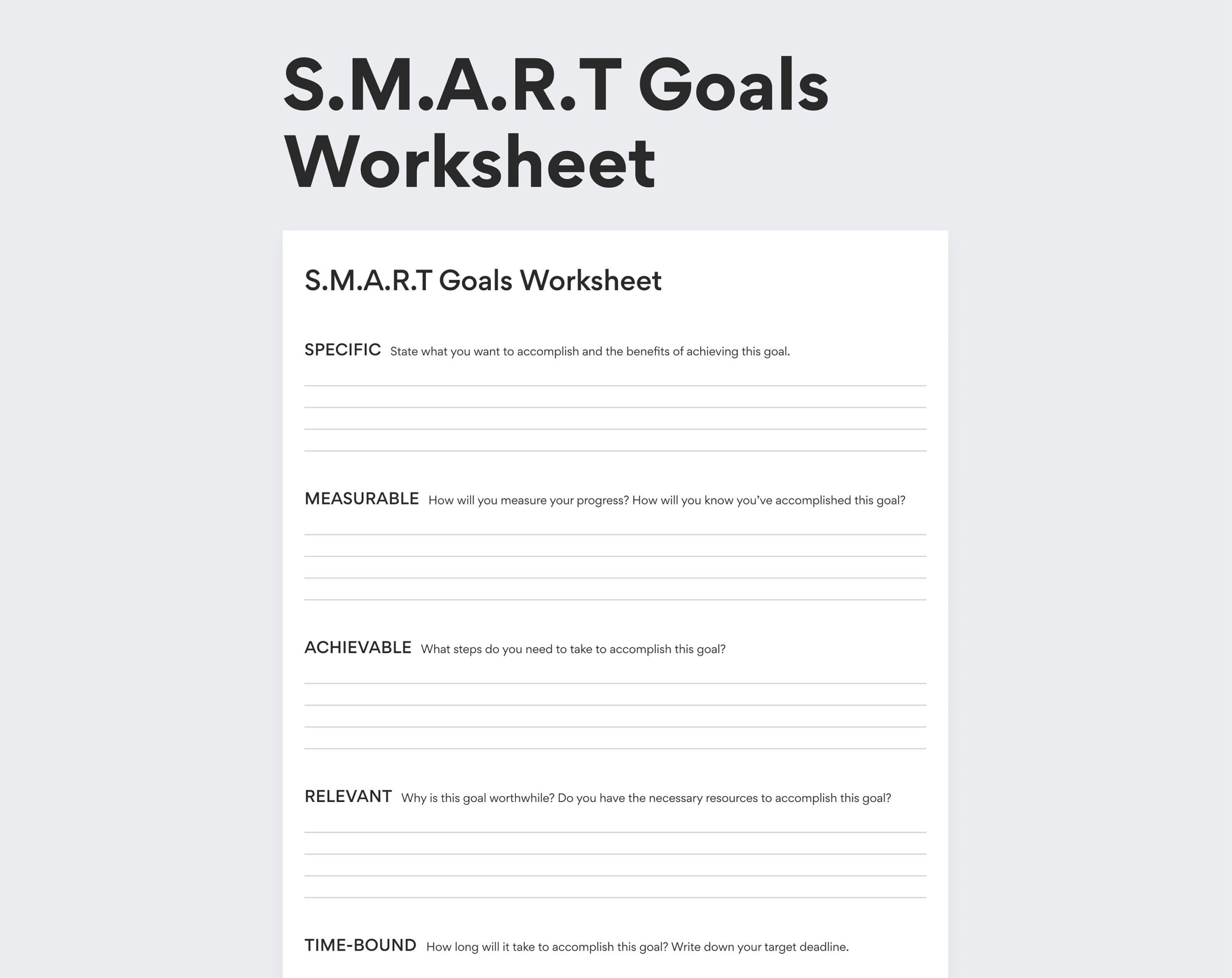 S M A R T Goals Planner Goal Setting Worksheet Printable Goal Planning Sheet PDF Printable DIGITAL DOWNLOAD Etsy S M A R T Goals Planner Goal Setting Worksheet Printable Goal Planning Sheet PDF Printable DIGITAL DOWNLOAD Etsy