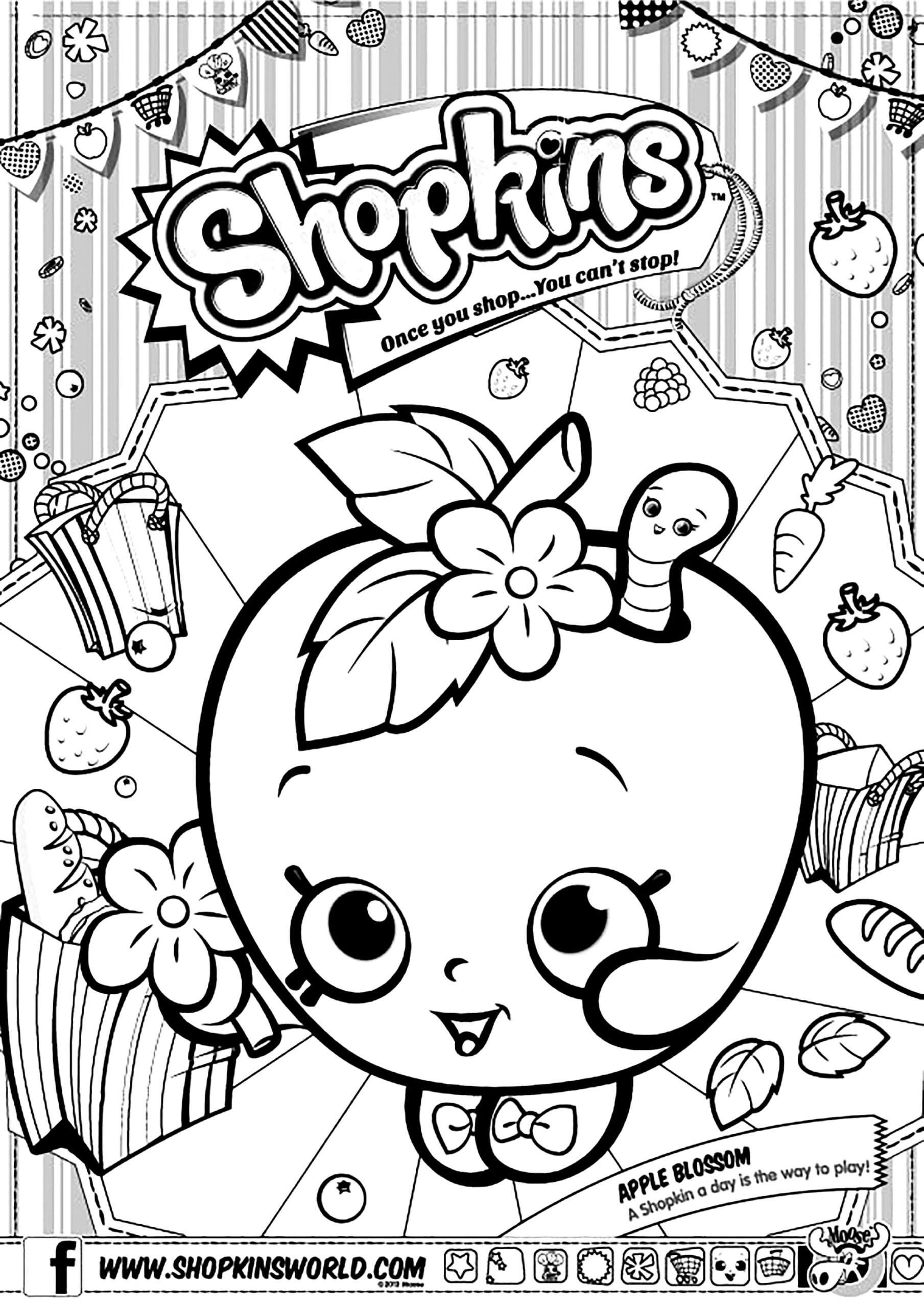 free printable coloring pictures of shopkins