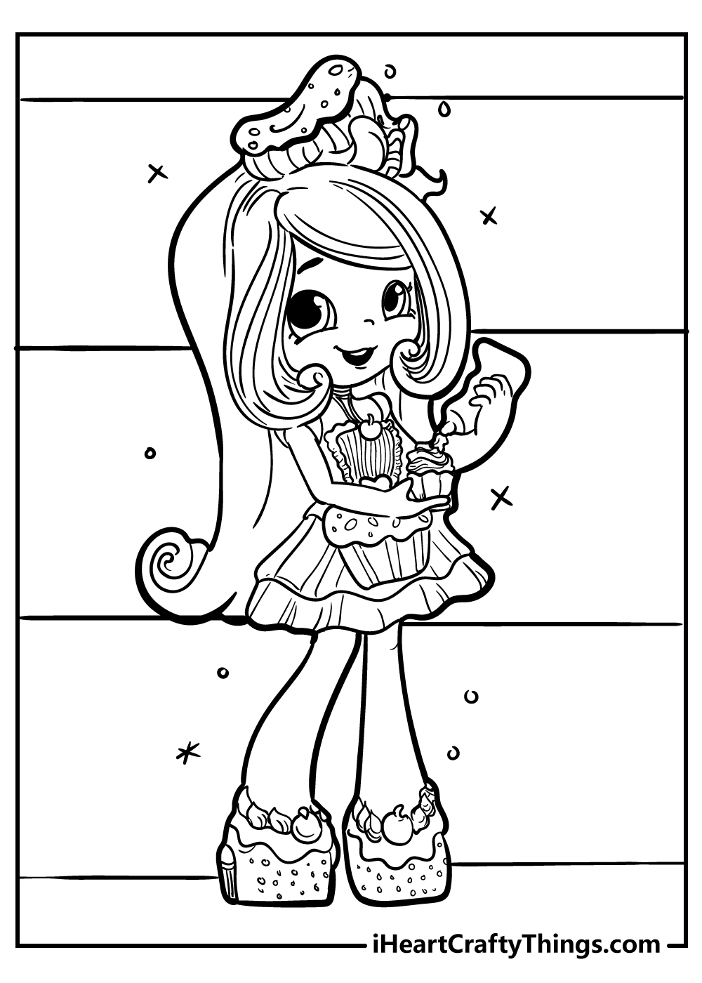 Shopkins Coloring Pages 45 Free Printables 