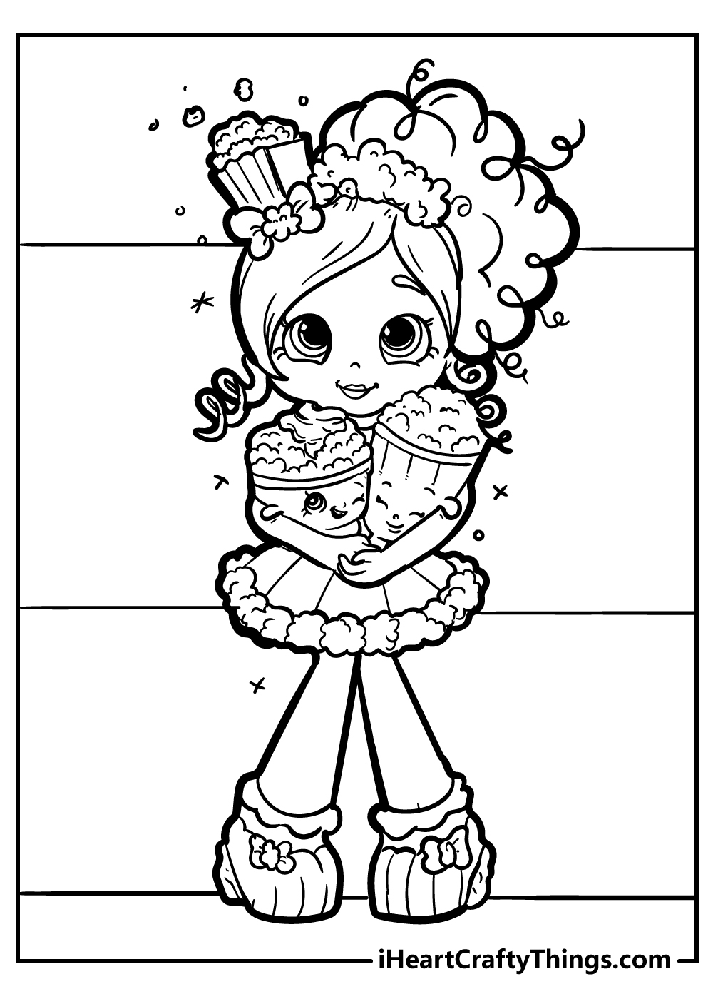 Shopkins Coloring Pages 45 Free Printables 
