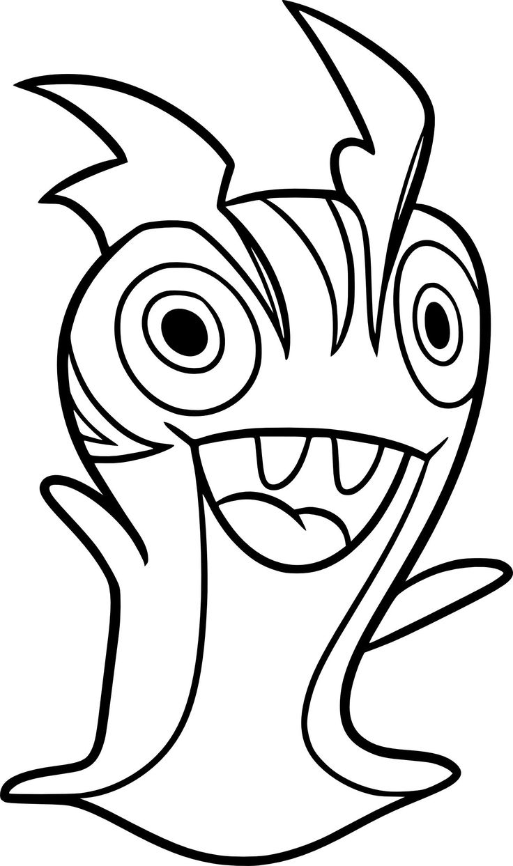 Slugterra Coloring Pages Burpy
