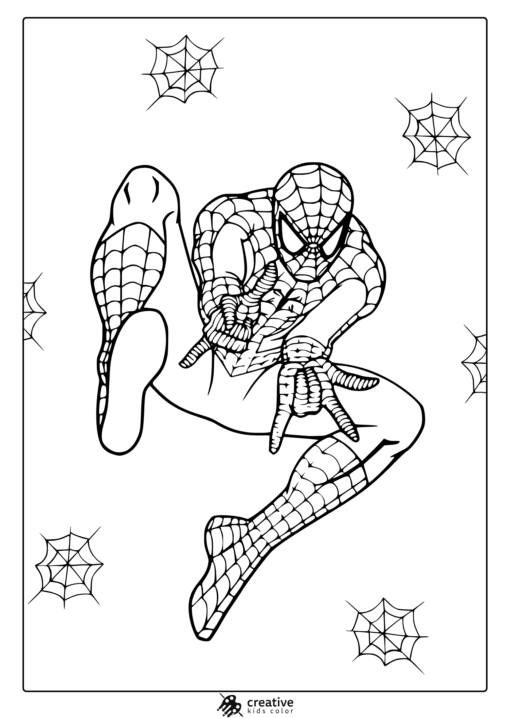 Spider Man Coloring Pages 30 Free Printable PDF Spider Man Coloring Pages 30 Free Printable PDF