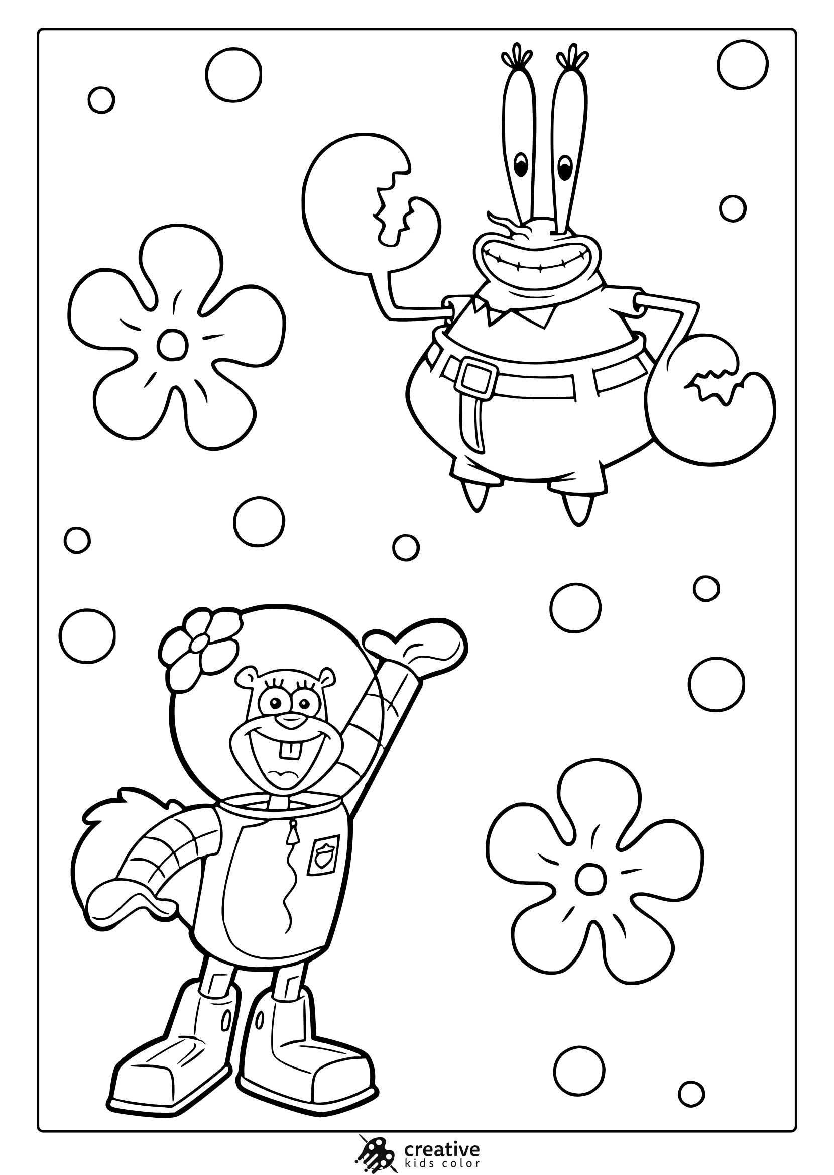 spongebob coloring pages printable