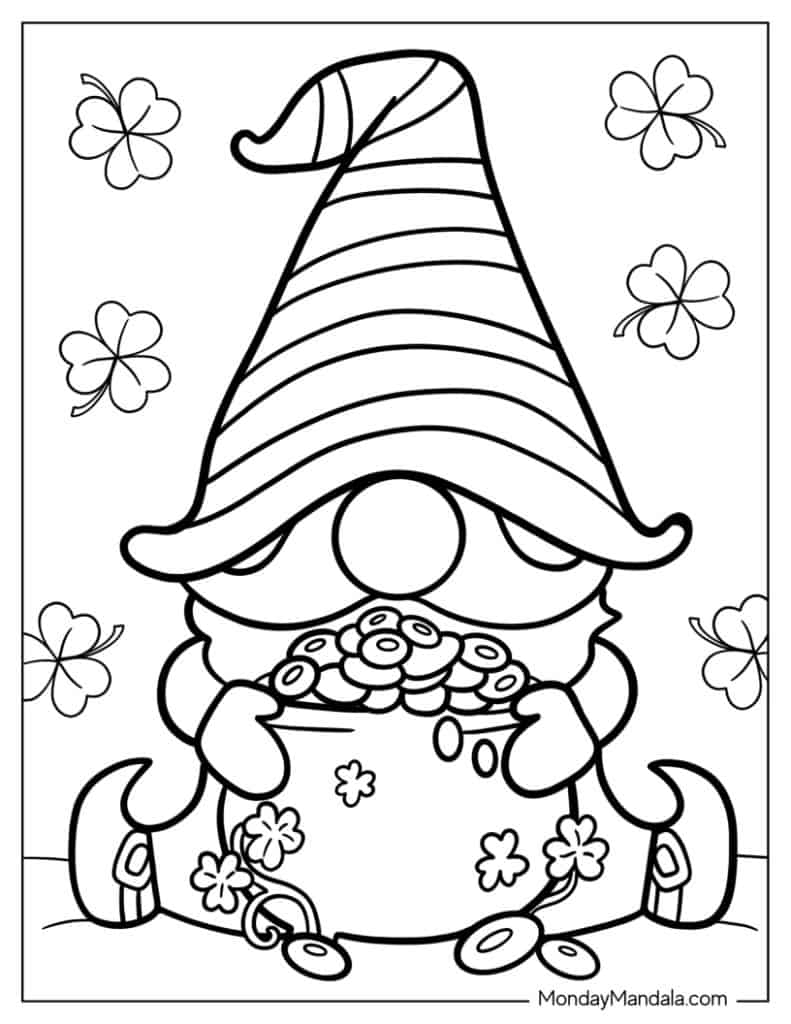 St Patrick s Day Coloring Pages Free PDF Printables St Patrick s Day Coloring Pages Free PDF Printables