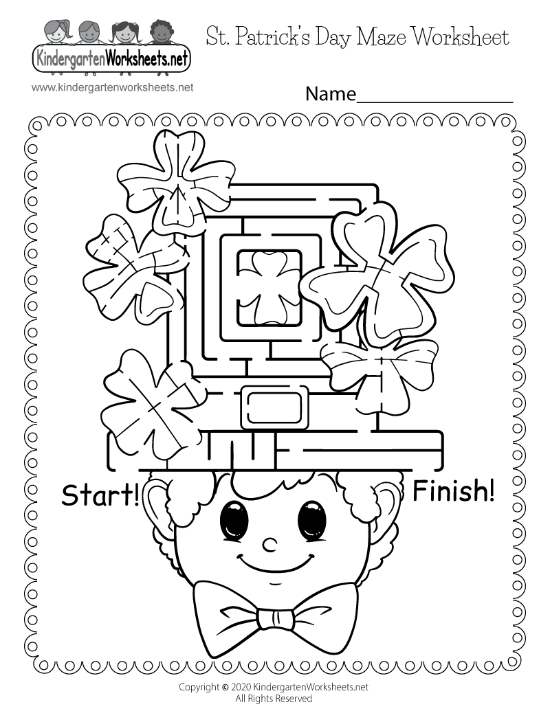 st patrick s day worksheet st patrick s day worksheet