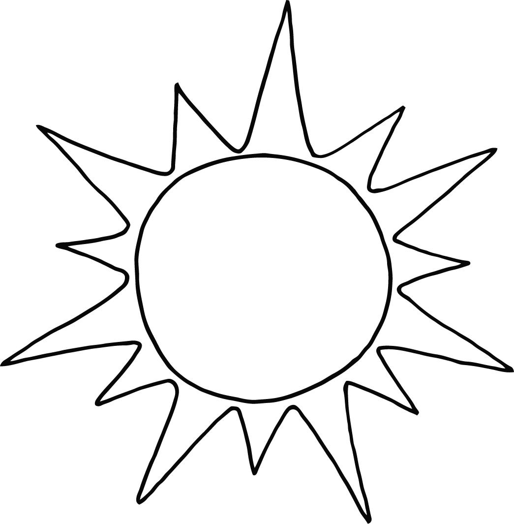 Sun Coloring Pages Sun Coloring Pages