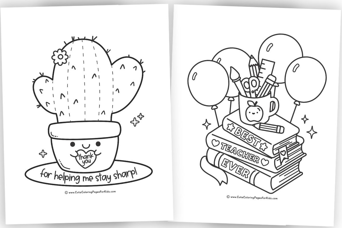 Teacher Appreciation Coloring Pages FREE Printable PDF Downloads Cute Coloring Pages For Kids Teacher Appreciation Coloring Pages FREE Printable PDF Downloads Cute Coloring Pages For Kids