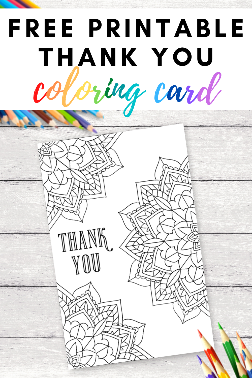 Thank You Card For Coloring Free Printable Not Your Mom s Gifts Thank You Card For Coloring Free Printable Not Your Mom s Gifts