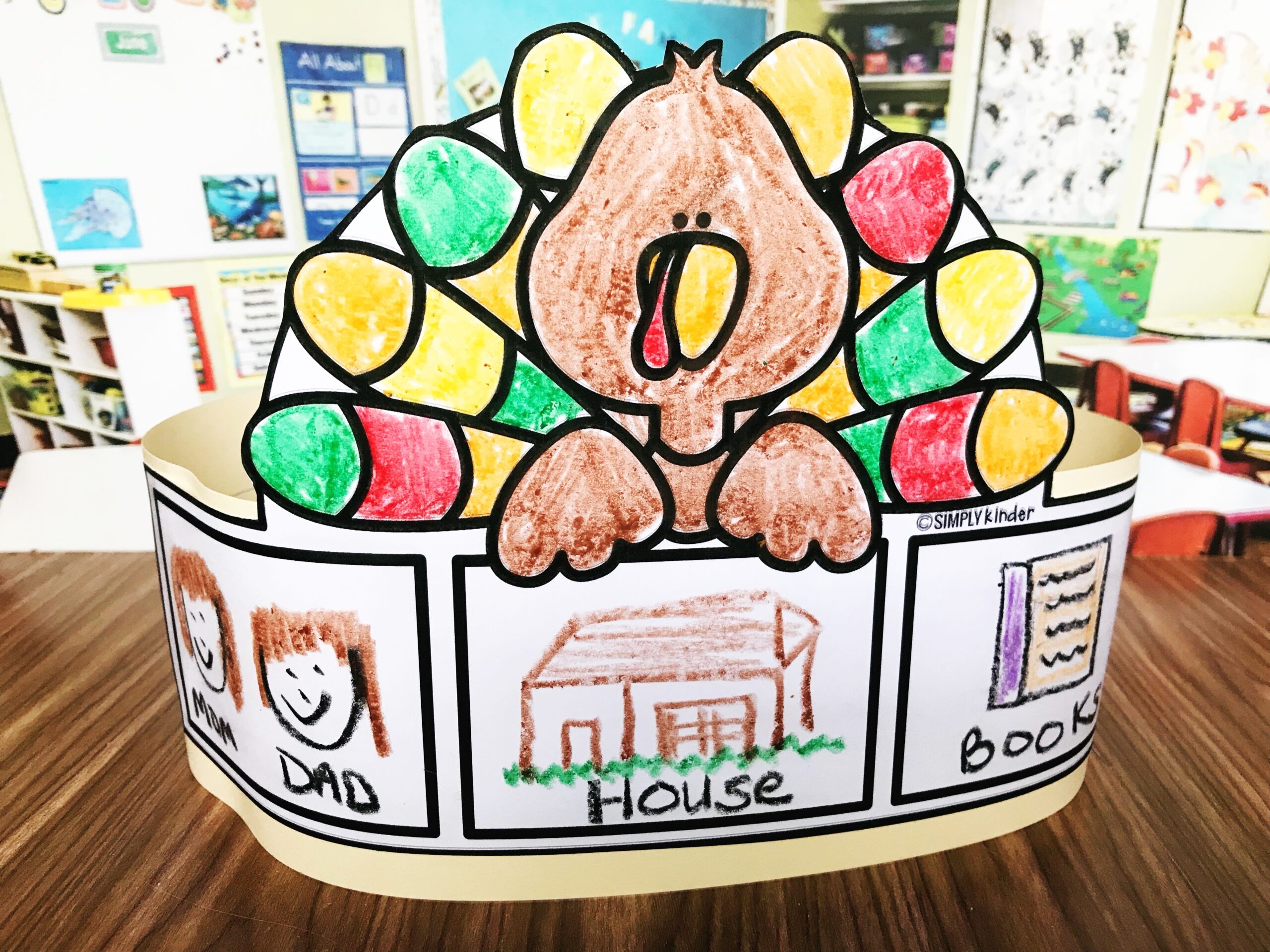 Thankful Hat Free Printable Simply Kinder