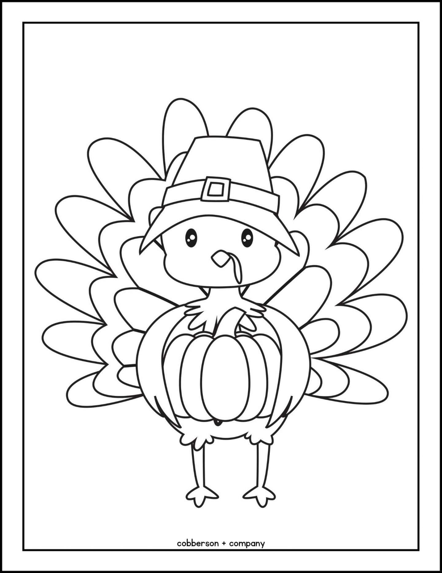 free printable thanksgiving coloring pictures