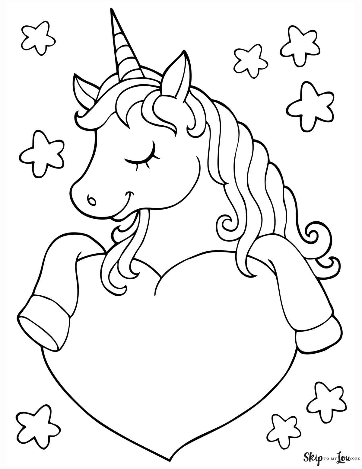 printable valentine coloring pages for preschool